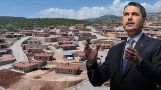 Deprem bölgesinin inşa süreci devam ediyor! Bakan Kurum'dan açıklama: 'Hayallerin ötesini inşa etmeye devam...'