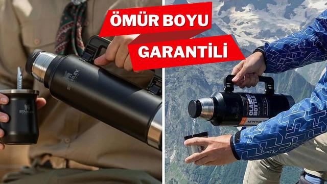 Vazgeçilmeziniz olmaya aday çok satan Stanley Klasik Vakumlu Termos indirimde