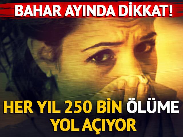 Her yıl 250 bin ölüme yol açıyor! Bahar mevsiminde astım ve alerjilere dikkat: "Dünyada 300 milyon kişide görülüyor"