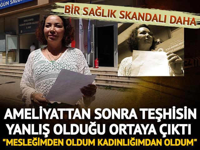 Kanser teşhisi kondu göğüsleri alındı... Ameliyattan sonra yanlış teşhis konduğu anlaşıldı! "Mesleğimden oldum, kadınlığımdan oldum"