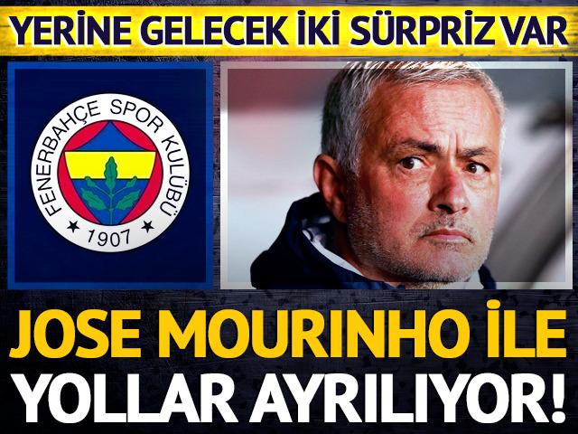Fenerbahçe'de Jose Mourinho ile yollar ayrılıyor! Yerine gelecek adaylardan en güçlüleri belli oldu...