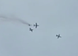 İtalya'da korku dolu anlar! Frecce Tricolori akrobasi ekibine ait 3 uçak havada çarpıştı