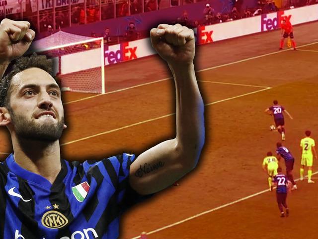 Hakan Çalhanoğlu, Inter'de attığı golle Şampiyonlar Ligi tarihine geçti! Bunu başarabilen Arda Turan'dan sonra üçüncü Türk oldu...
