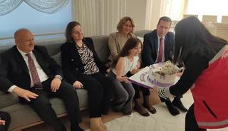 Şehidin kızına doğum günü sürprizi