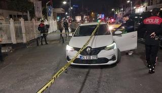 Beşiktaş'ta otomobile silahlı saldırı