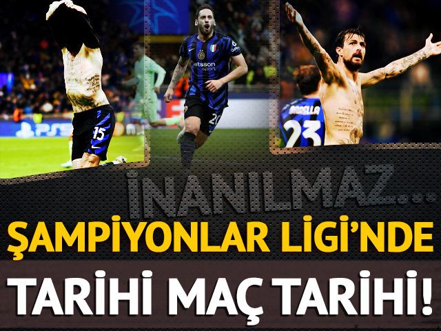 Şampiyonlar Ligi'nde uzun yıllar unutulmayacak maç! Inter, Barcelona'yı tıpkı bir film senaryosundaki hikaye gibi mağlup etti...