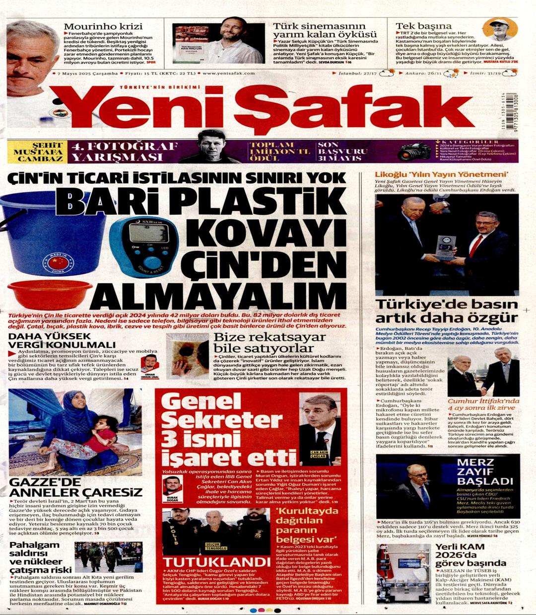 Yeni Şafak Gazetesi