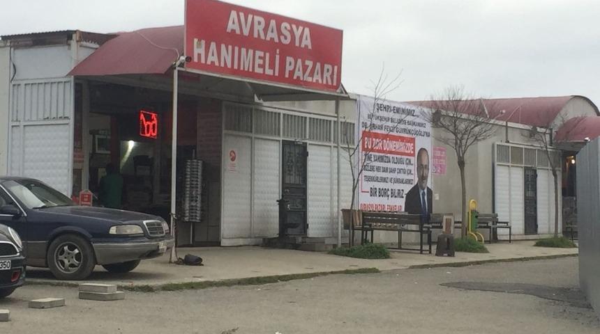 Avrasya Pazarına ge&ccedil;ici yer tahsis edilecek