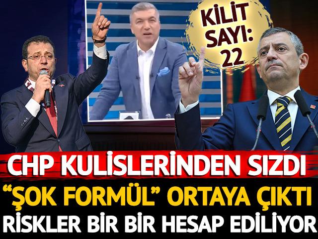 Parola: 22! Özgür Özel'in "şok formülü" CHP kulislerinden sızdı