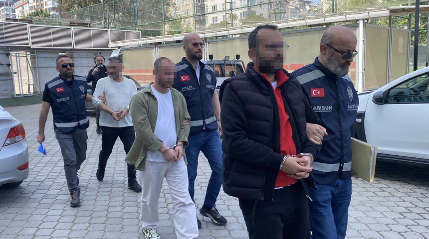 Otel inşaatından 1 milyon liralık hırsızlıkta 3 şüpheli adliyede