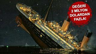 Titanik'te kaybolan en pahalı şey açıklandı! Değeri 2 milyon dolardan fazla...