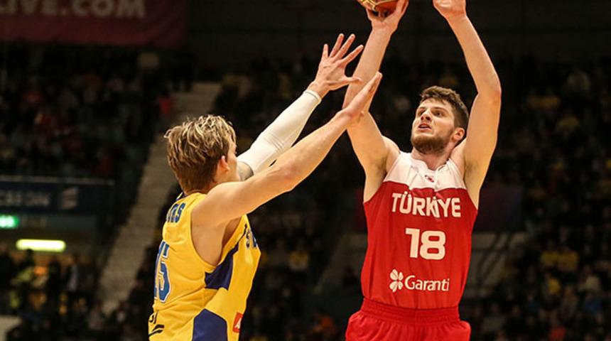 İsve&ccedil; - T&uuml;rkiye: 59 - 58