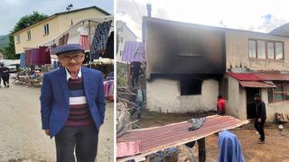 Yaşlı adam yalnız yaşadığı evde çıkan yangında öldü