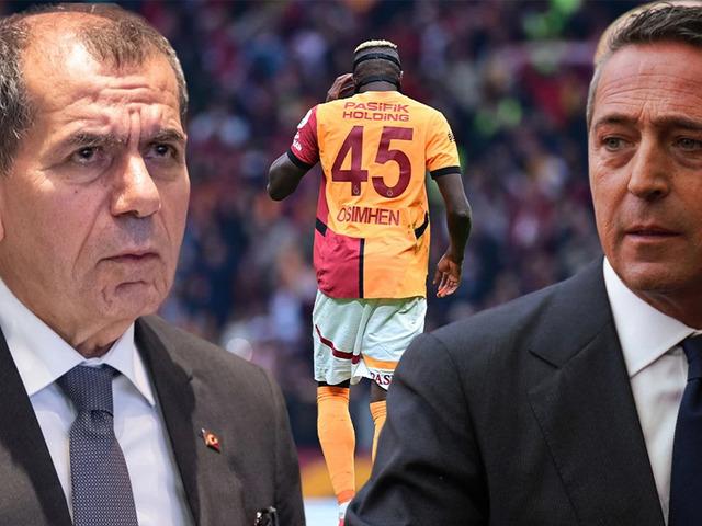 Ali Koç'tan çok konuşulacak iddia! "Eğer G.Saray Osimhen'i alırsa..."