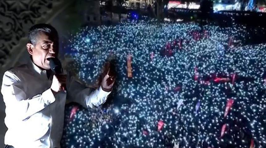 CHP Genel Başkanı Özgür Özel "Bir mektup yazıp gönderdiler" diyerek yanıtını açıkladı: "Burada tam 160 bin kişiyiz"