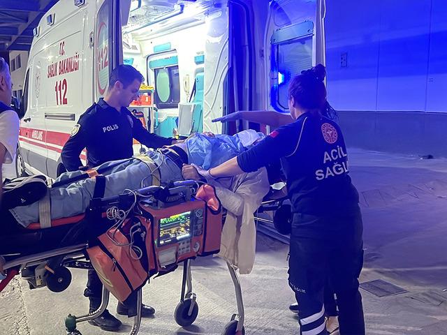Ağaca çarpan otomobilin sürücüsü ağır yaralandı