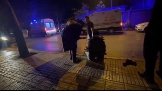 Çorum'da motosikletin yayaya çarptığı kazada 2 kişi yaralandı