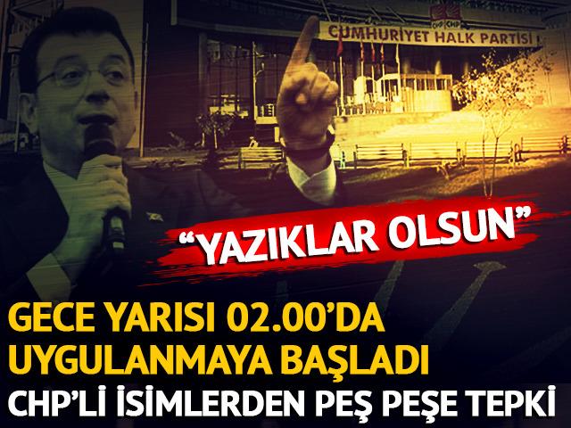 İmamoğlu'nun X (Twitter) hesabına erişim engeli getirilmesine CHP'li isimlerden peş peşe tepki!