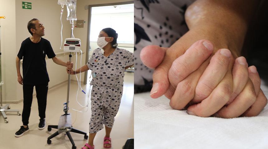 Mucize aşk! Yaşamasına yüzde 1 ihtimal verilen 'mucize' çift: Çocuk yaşta diyalizde tanıştılar...