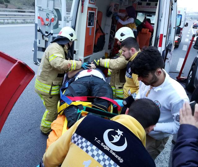 Kuzey Marmara Otoyolunda trafik kazası: 1 ölü