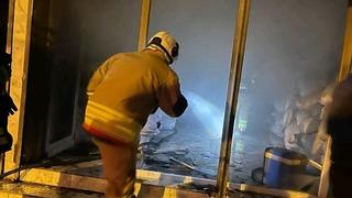 Tekstil deposunda korkutan yangın