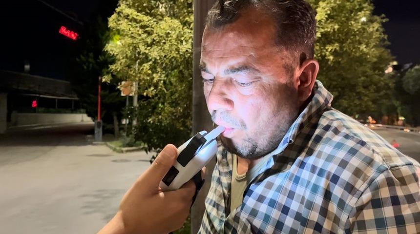 Polisten kaçan sürücü yakalanınca "Burada yatacaktım" dedi