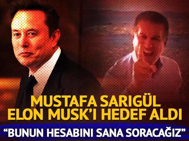 Mustafa Sarıgül'ün hedefinde Elon Musk var