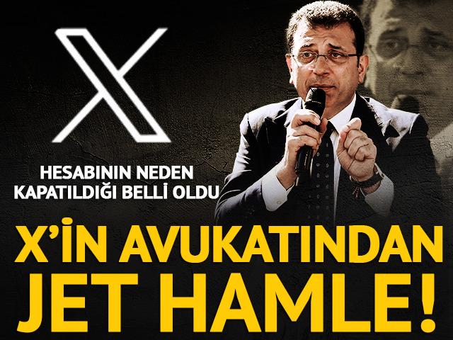 X'in avukatı Gönenç Gürkaynak'tan İmamoğlu'nun hesabına erişim engeline itiraz