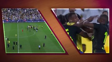 Şampiyonluğu ilgilendiren maç mahalle kavgasına döndü! Cristiano Ronaldo şaşkına döndü... 