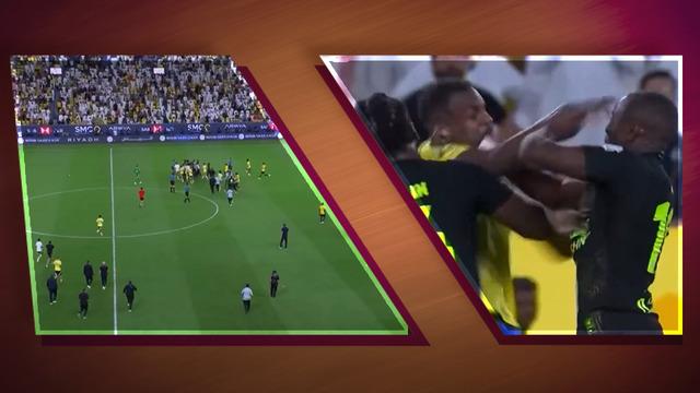 Şampiyonluğu ilgilendiren maç mahalle kavgasına döndü! Cristiano Ronaldo şaşkına döndü... 