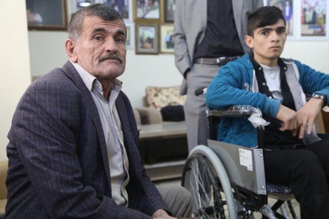 Engelli deneğinden tekerlekli sandalye yardımı