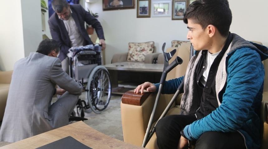 Engelli deneğinden tekerlekli sandalye yardımı