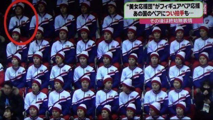 Kuzey Kore'nin ponpon kızı fena yakalandı G4