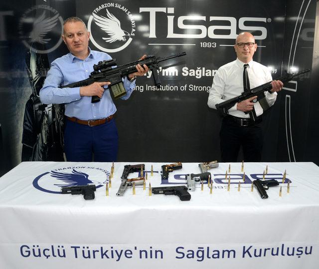 Trabzon'da üretilen 'Zigana' tüfeği dakikada 837 mermi atıyor