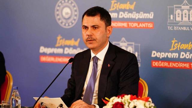 Bakan Kurum'dan İstanbul'daki belediyelere 'dönüşüm' çağrısı!