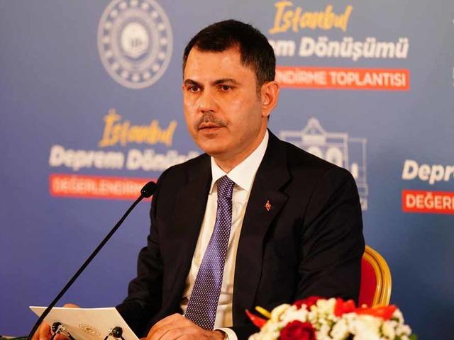 Bakan Kurum'dan İstanbul'daki belediyelere 'dönüşüm' çağrısı!