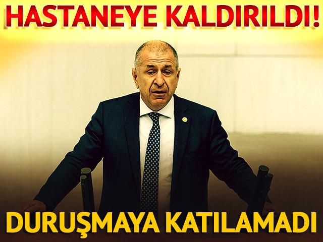 SON DAKİKA | Ümit Özdağ hastaneye sevk edildi! Duruşmaya katılamadı