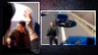 Trafikte 'emniyet şeridi' tartışması! Kaza yapınca 'görevli araç' iddiasında bulundu... Ben nereden bileyim senin görevli olduğunu