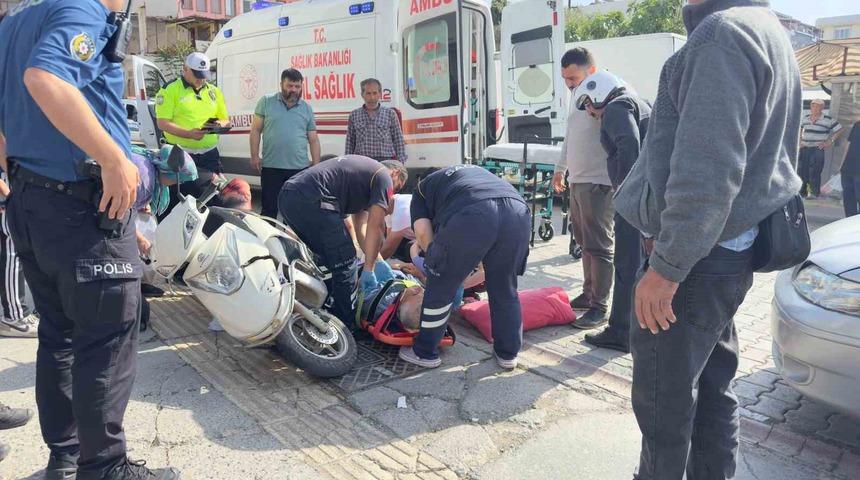 Gazipaşa’da ters yön ihlali kazaya neden oldu: 1 yaralı