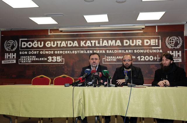 İHH Genel Sekreteri Yavuz Dede : Rejim, Doğu Guta'da hastaneleri ve yetimhaneleri özellikle vuruyor 