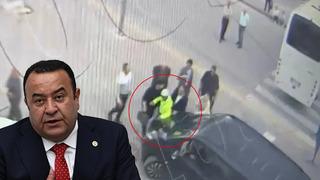 Beker'in şoförü polisin üzerine aracını sürmüştü