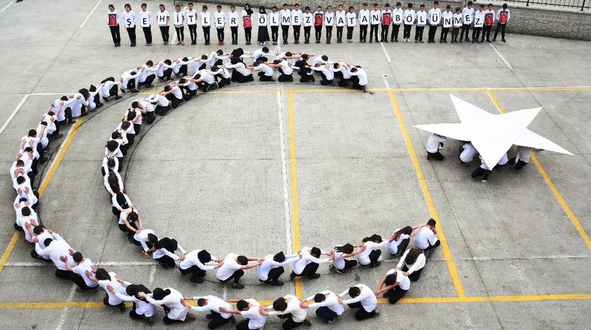 Afrin şehitlerini anma programı