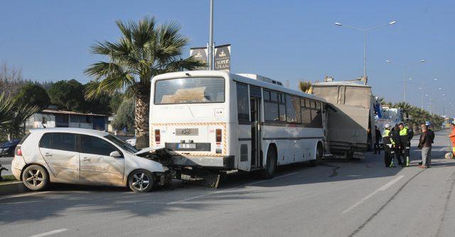 TIR'dan ayrılan dorse zincirleme kazaya yol açtı: 16 yaralı