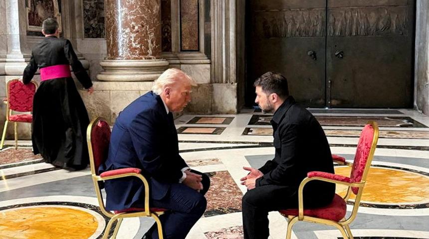 Ukrayna lideri Zelenskiy: "Başkan Trump'la güzel bir görüşme yaptık"