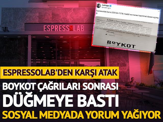 Espressolab atağa geçti: Boykot çağrısı yapanlara karşı hamle! Dava tebligatı sosyal medyada gündem oldu