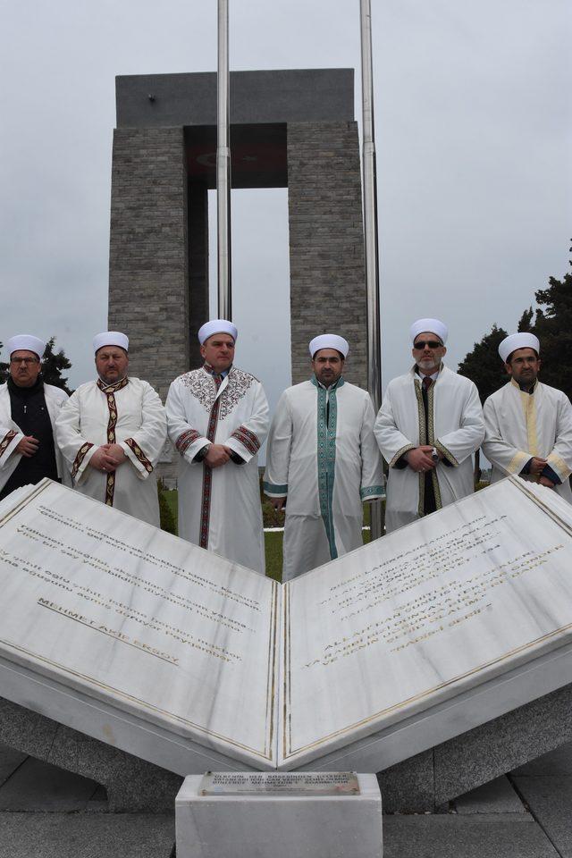 Şehitler diyarı Çanakkale'den Afrin’deki Mehmetçik için dua