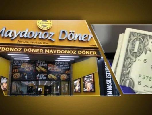 Maydonoz Döner'e operasyon! F serili dolar ele geçirildi