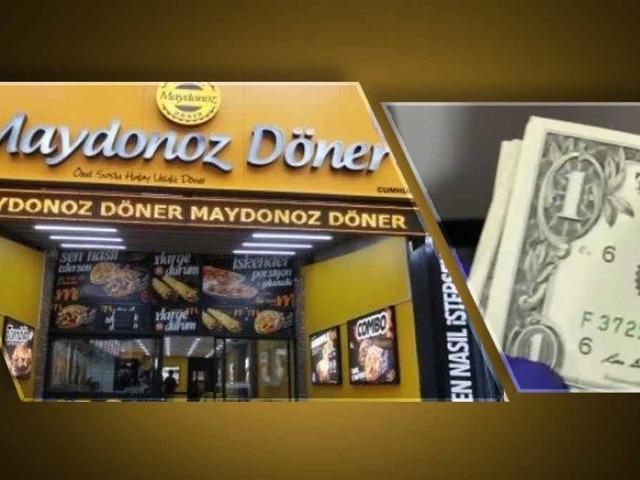 Maydonoz Döner'e operasyon! F serili dolar ele geçirildi