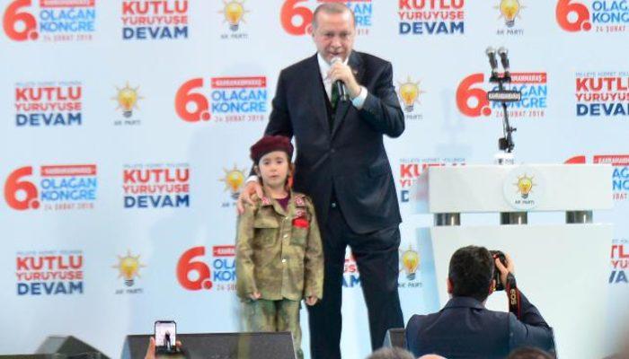 Erdoğan'ın bu sözleri çok konuşulacak! Küçük kızı yanına çağırdı ve...