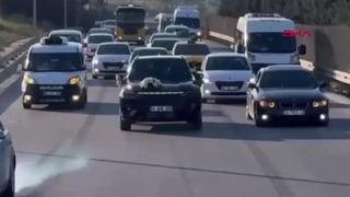 Yer: Kocaeli! Düğün konvoyunda drift yaptı, faturası ağır oldu